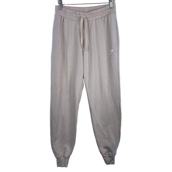 Gymshark Training Joggers Light Pink‎ Women’s Size Small Elastic Waist - Picture 1 of 15